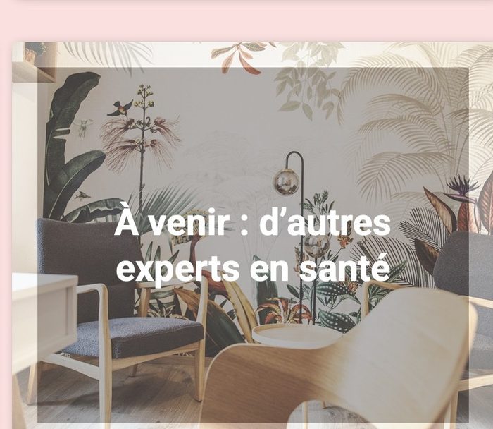 Nouveaux experts santé à venir chez BClinic